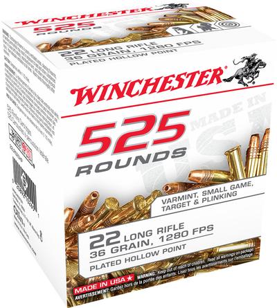 Winchester USA 22LR 36gr CPHP  | 22 LR | 020892102651