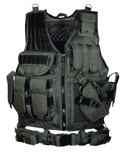 UTG Tactical Vest OSFA Black Polyester | 4712274520547
