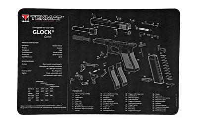 Tekmat Glock Gen 4 11x17 Bench Mat | 612409970794