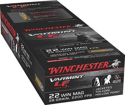 Winchester Varmint LF 25 Grain 22 Win Mag NTX  | 22 WMR | 020892102354
